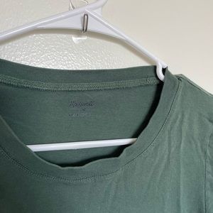 green t shirt madewell